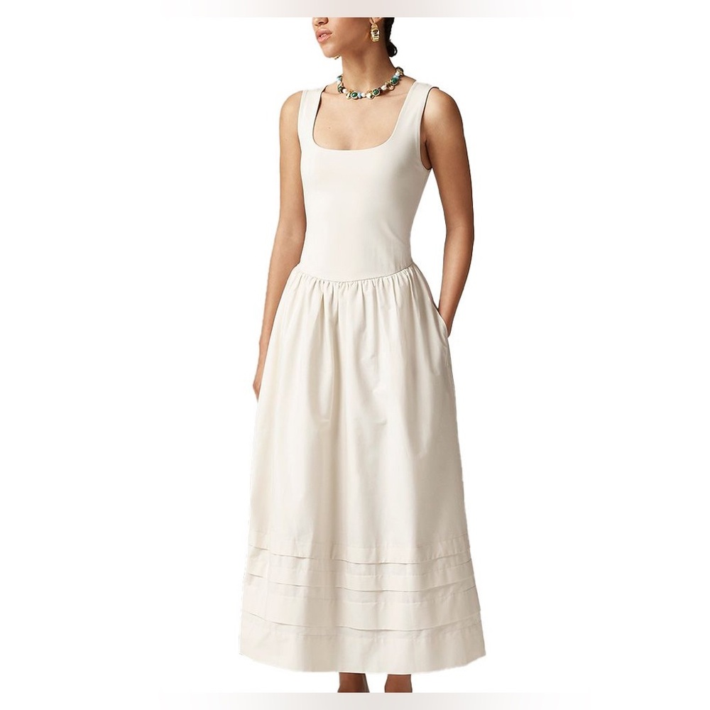 J. Crew Cream Maxi Skirt Dress